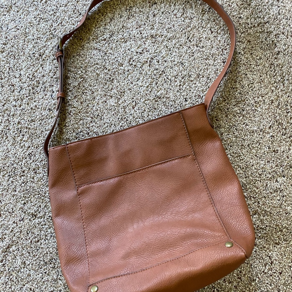 Target brown handbag